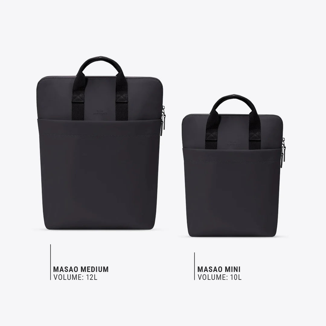 Masao Medium Backpack in Black