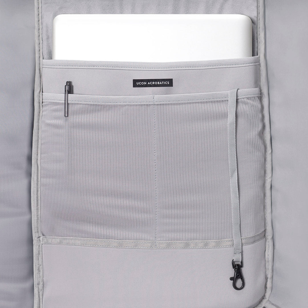 Niklas Backpack in Black Light - Grey