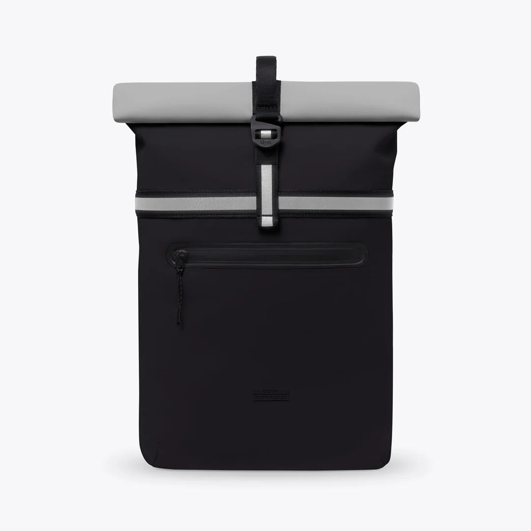 Niklas Backpack in Black Light - Grey