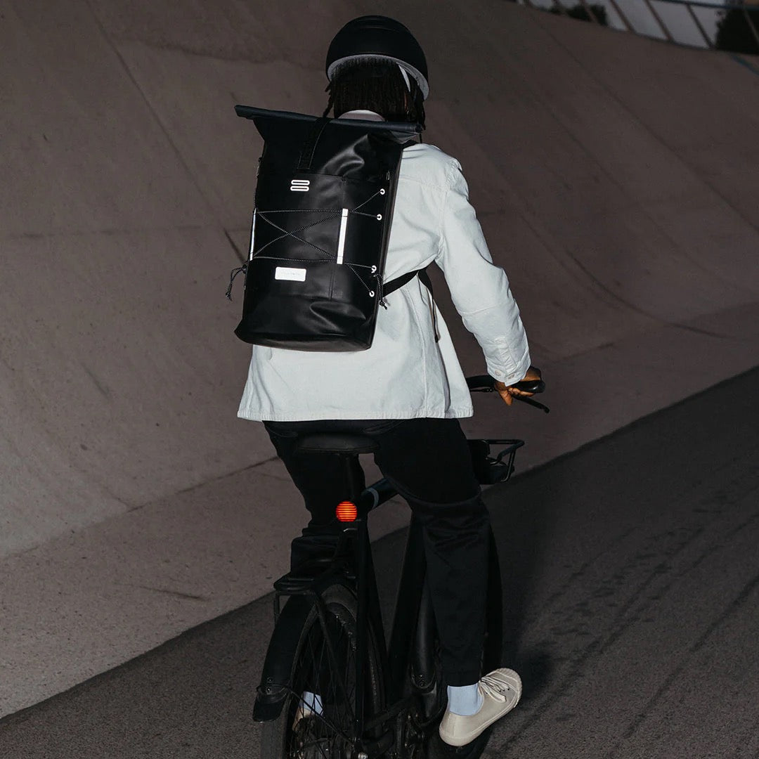 Hajo Medium Commute Series Backpack in Black